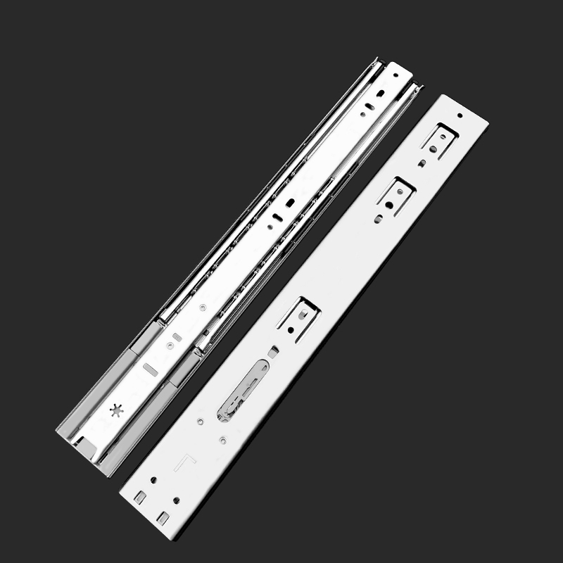 51寬阻尼重型三節鋼珠滑軌E1551